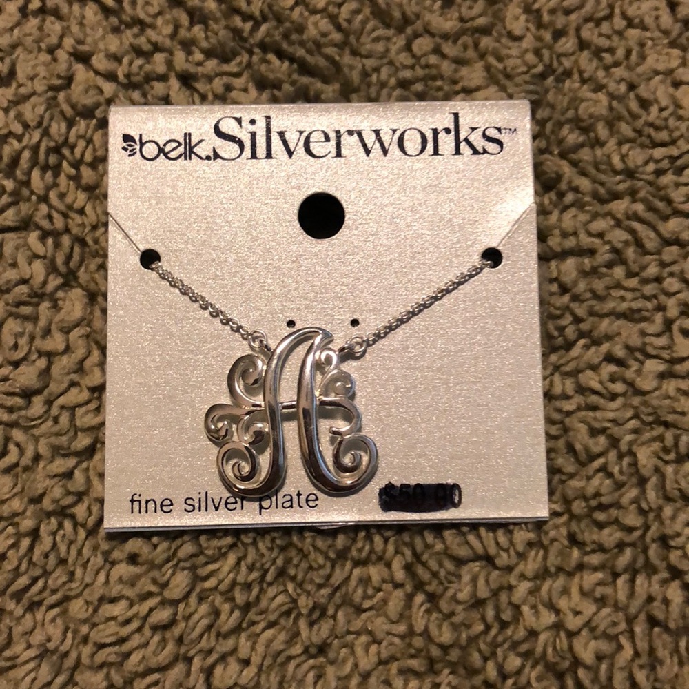 “A” Initial Necklace